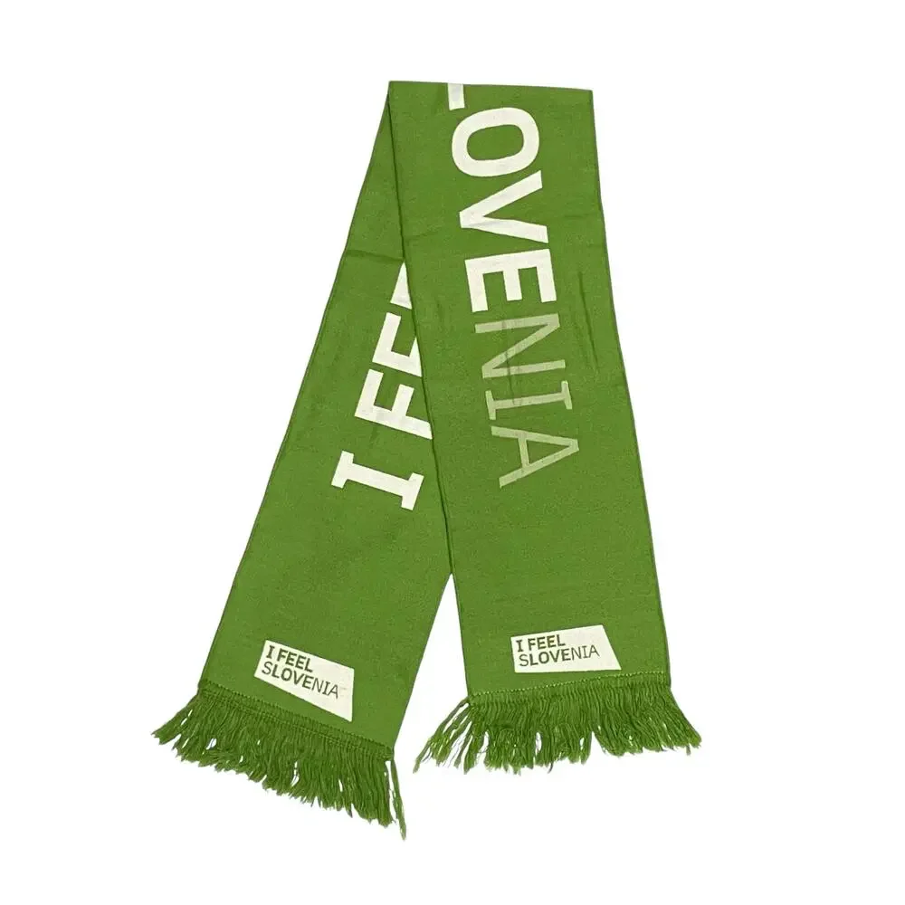 NBA I feel Slovenia Luka Doncic Dallas Mavericks Basketball Promo Green Scarf